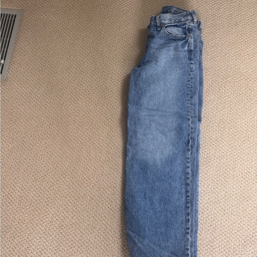GAP Blue Flare Wide Leg Jeans - Picture 4 of 6
